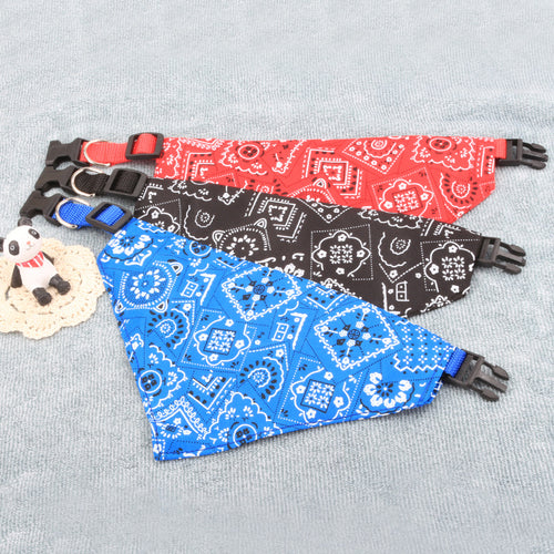 Adjustable Dog Bandana — Soft Neck Scarf for All Breeds