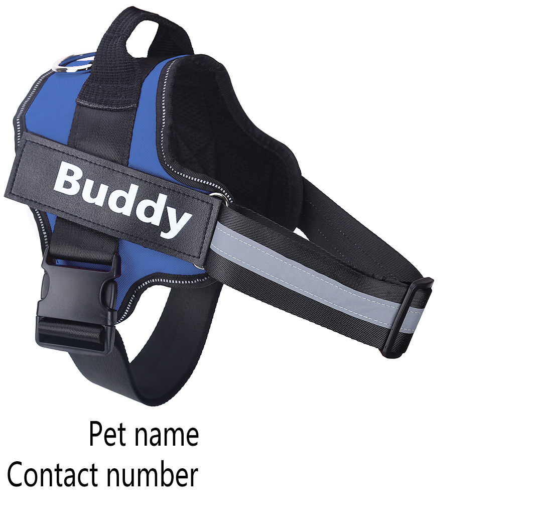 Reflective No-Pull Dog Harness — Adjustable Vest for Training & Hiking