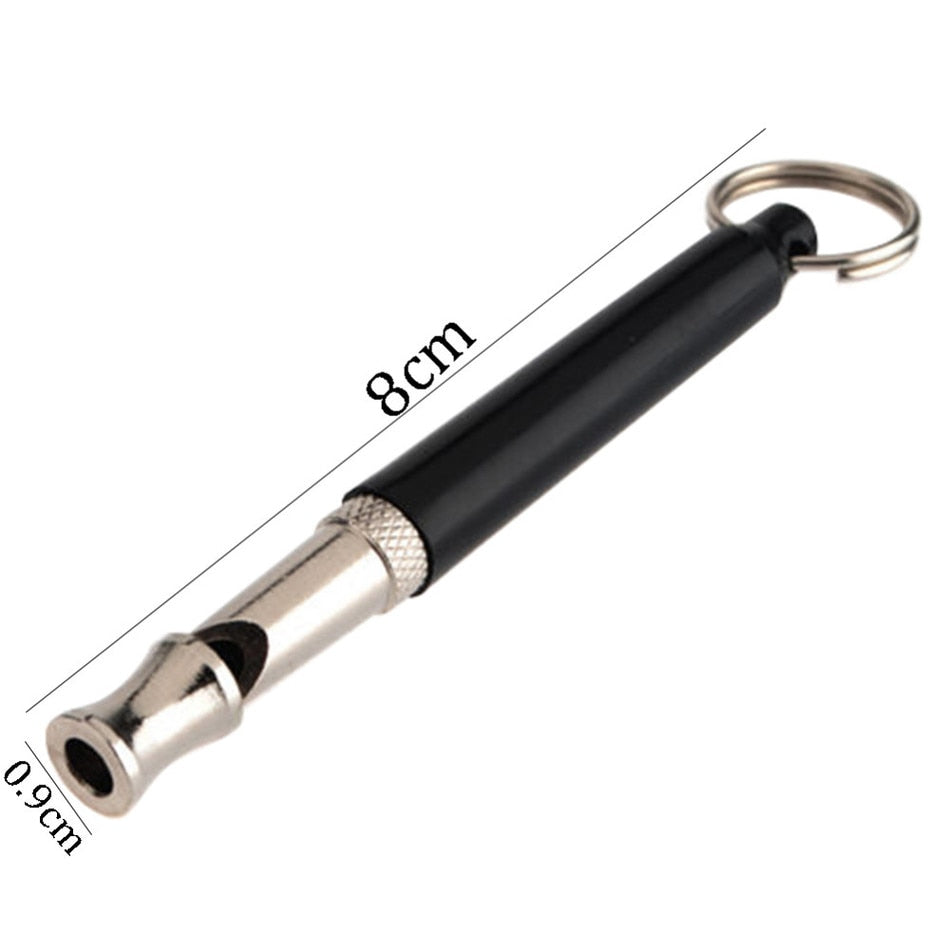 Ultrasonic Dog Training Whistle — Silent Recall Whistle with Lanyard