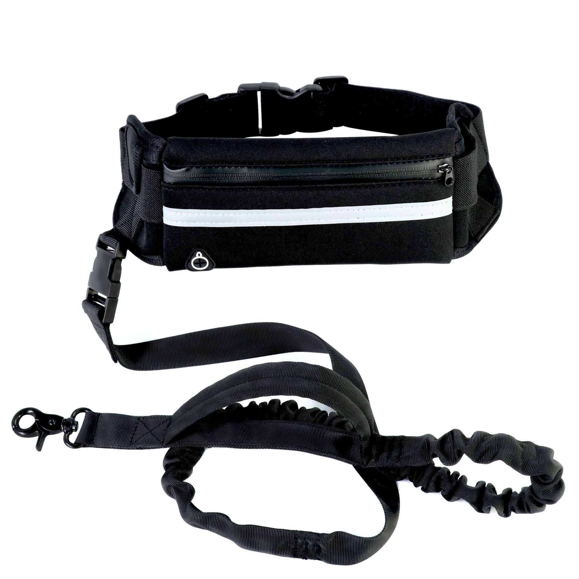Hands-Free Bungee Dog Leash — Shock-Absorbing Belt for Running & Training