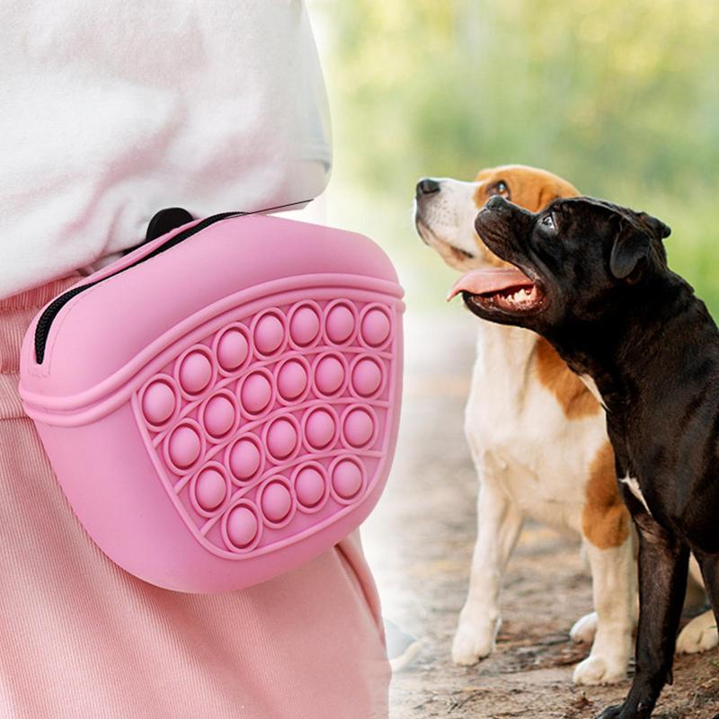 Dog Training Treat Waist Bag — Hands-Free Reward Pouch for Outdoor Training